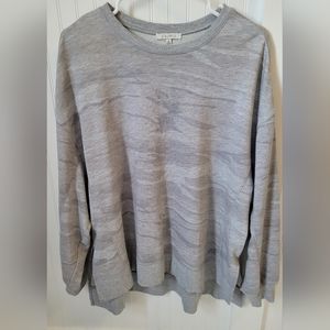 Z Supply gray camo crewneck sweatshirt size S